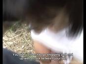 Naughty Milf Sucks & Screws Cock Outdoors