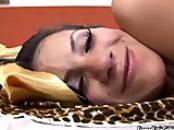 This Hot Latin Chica Gets A Messy Facial